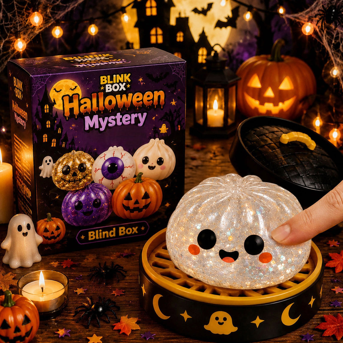 Halloween Squishy Toy Gift Box Set
