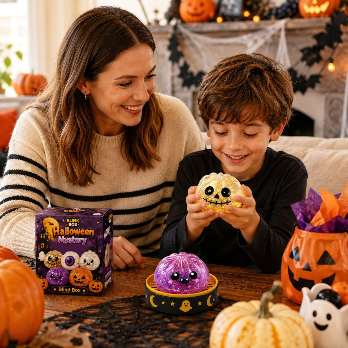 Halloween Squishy Toy Gift Box Set