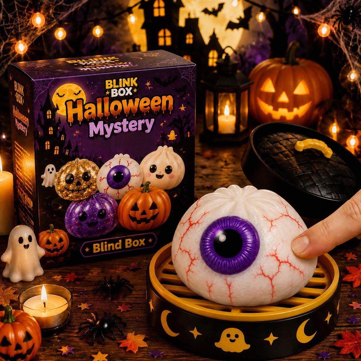 Halloween Squishy Toy Gift Box Set