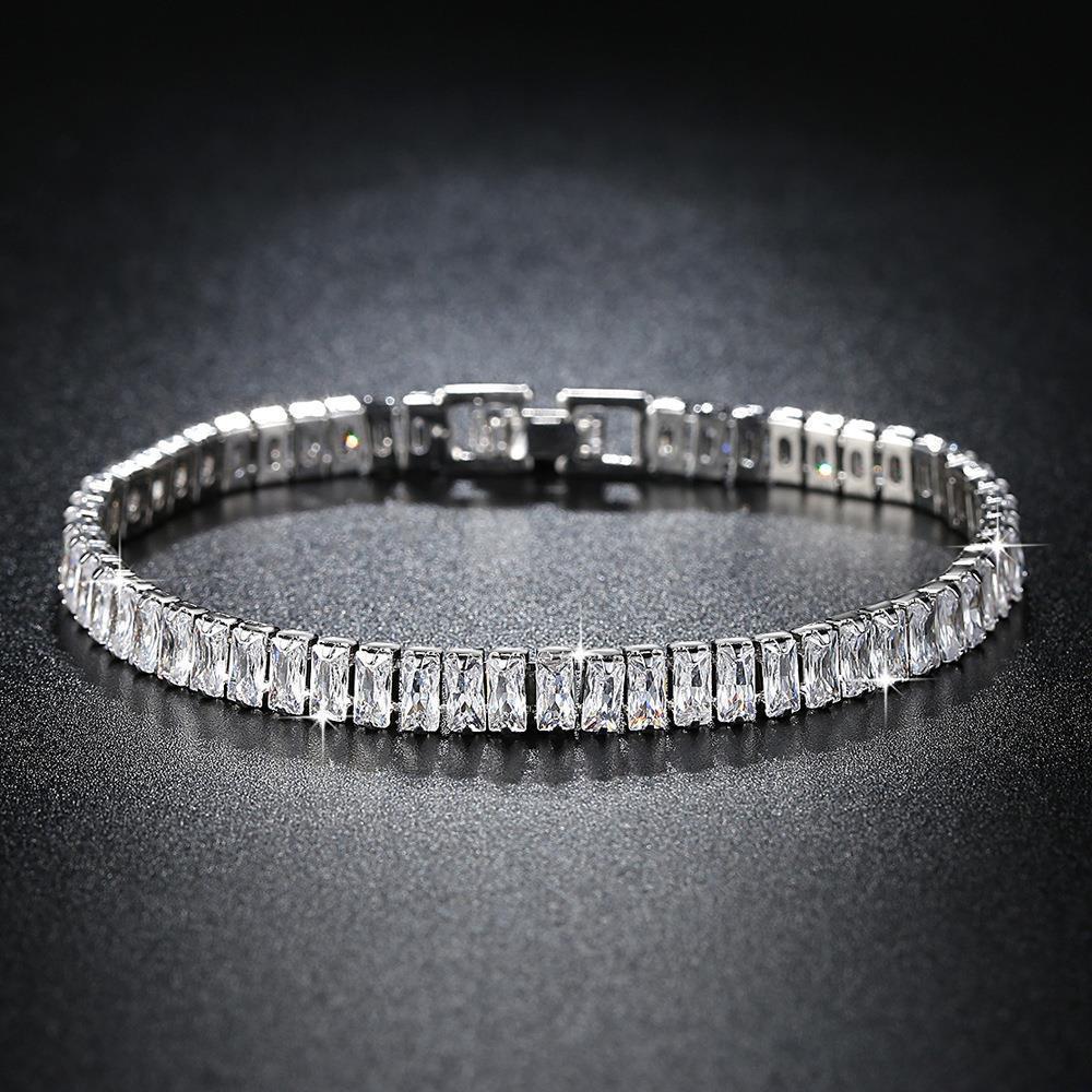 Women's Geometric Zircon Bracelet Korean Style Light Luxury