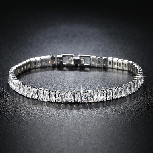 Women's Geometric Zircon Bracelet Korean Style Light Luxury