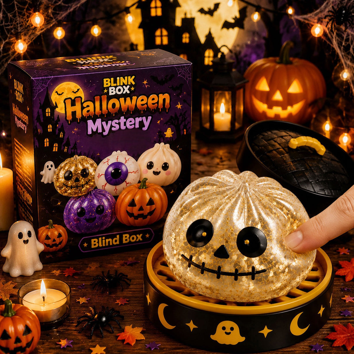 Halloween Squishy Toy Gift Box Set