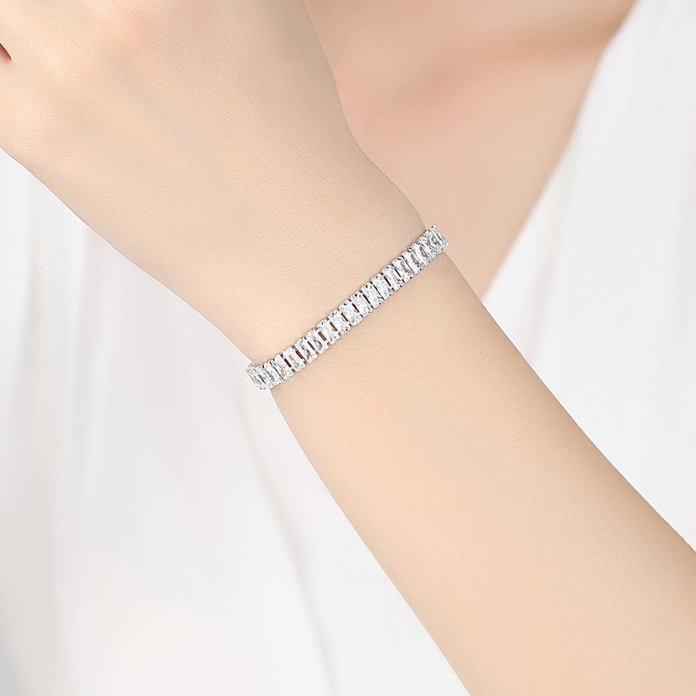 Women's Geometric Zircon Bracelet Korean Style Light Luxury