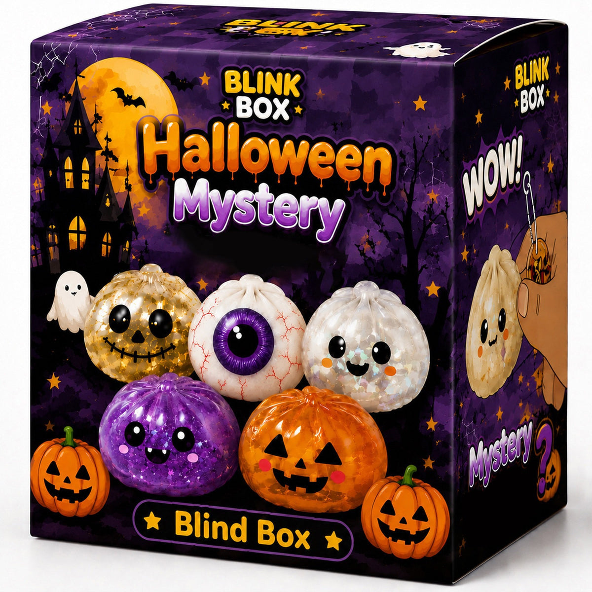 Halloween Squishy Toy Gift Box Set