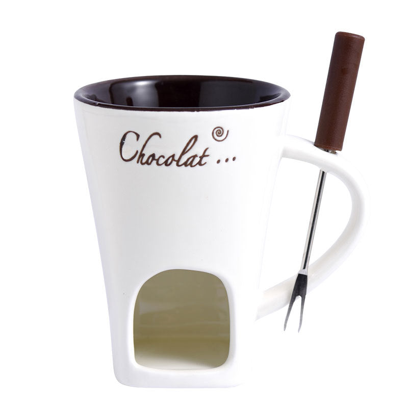 Ceramic Chocolate Fondue Pot Hot Pot