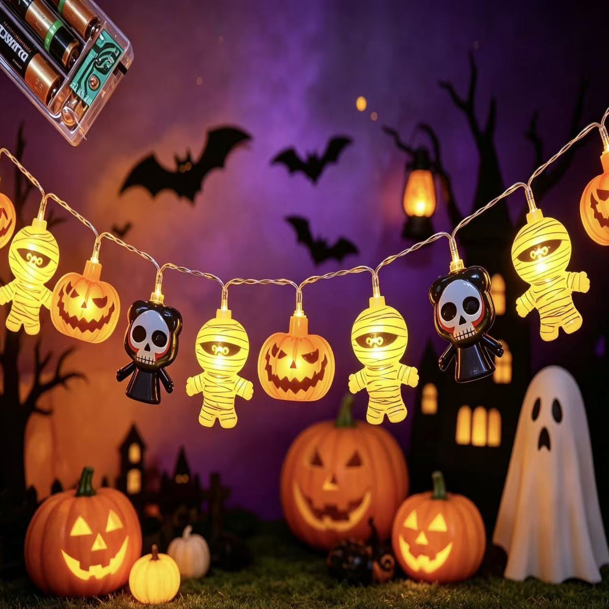 Halloween Light String Scene Decoration Led
