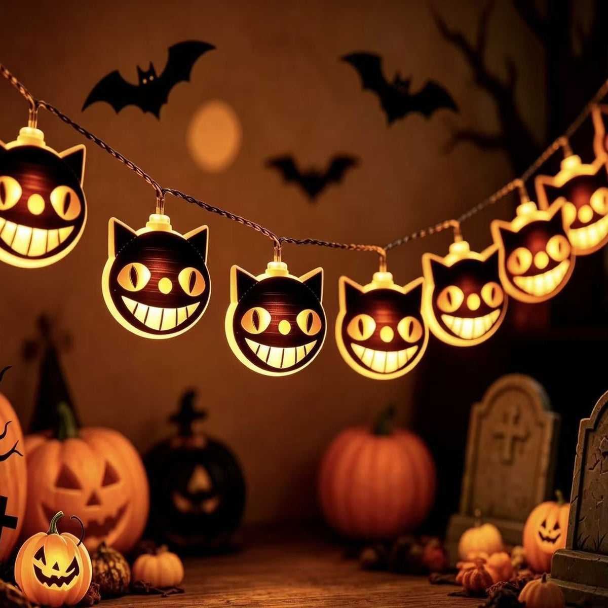 Halloween Light String Scene Decoration Led