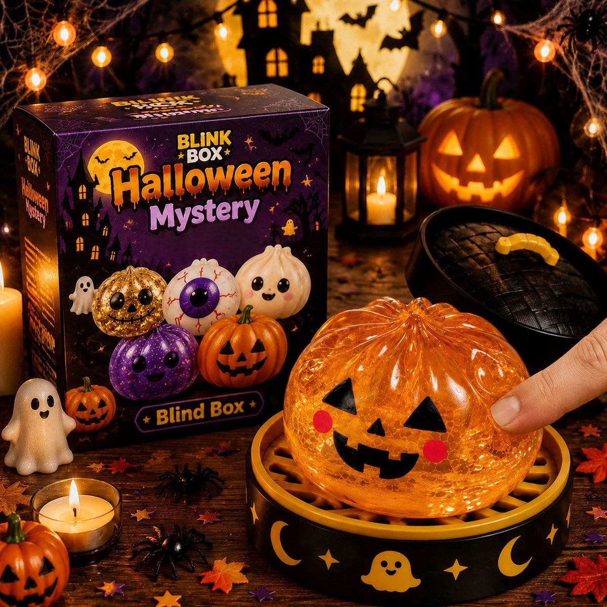 Halloween Squishy Toy Gift Box Set