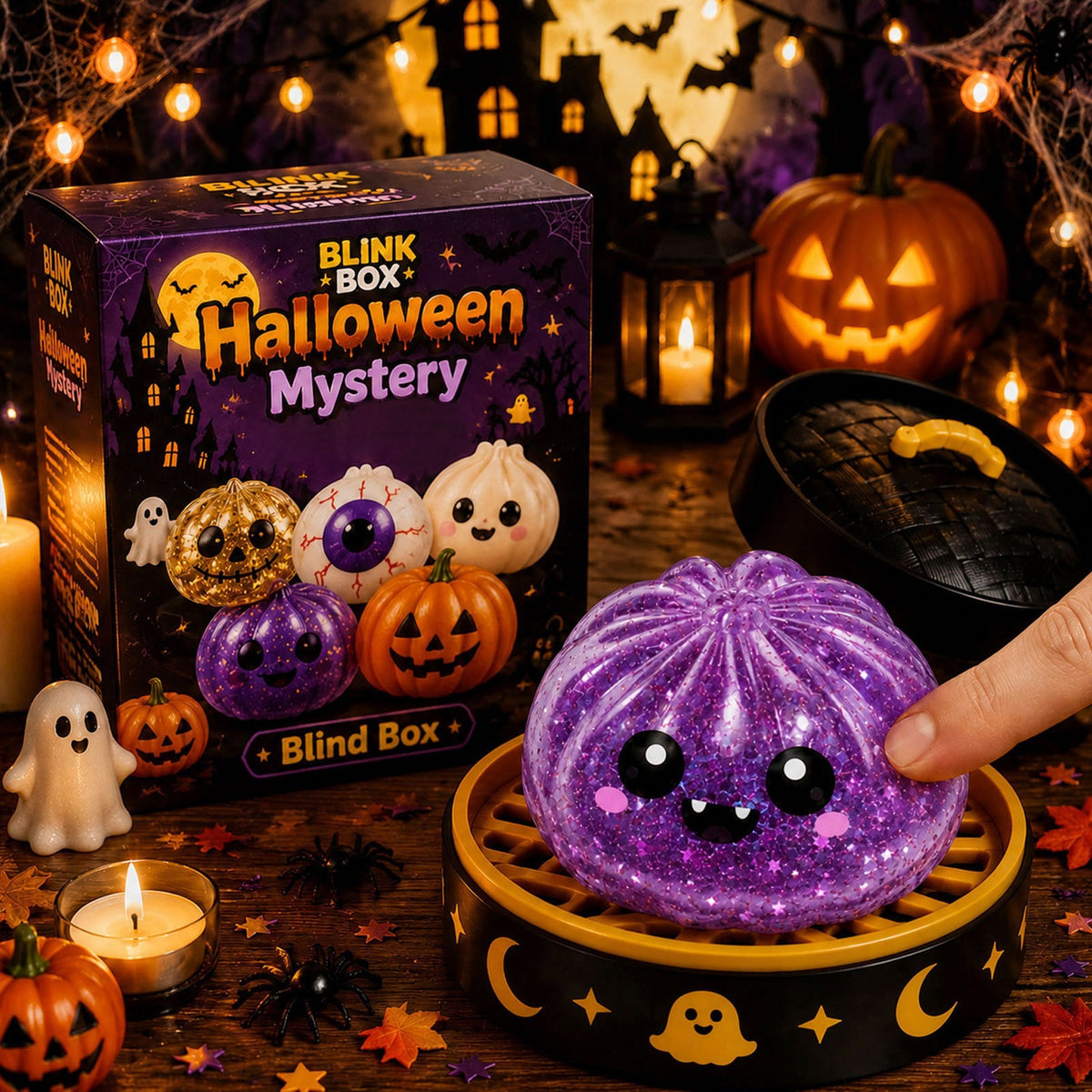 Halloween Squishy Toy Gift Box Set